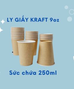 LY GIẤY kraft 9oz